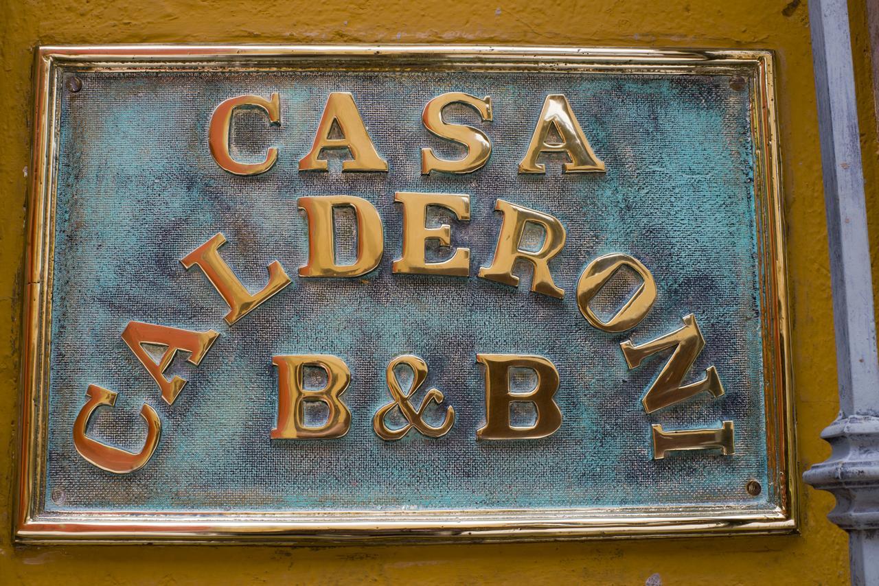 לינה וארוחת בוקר סאן מיגל דה אלנדה Casa Calderoni מראה חיצוני תמונה